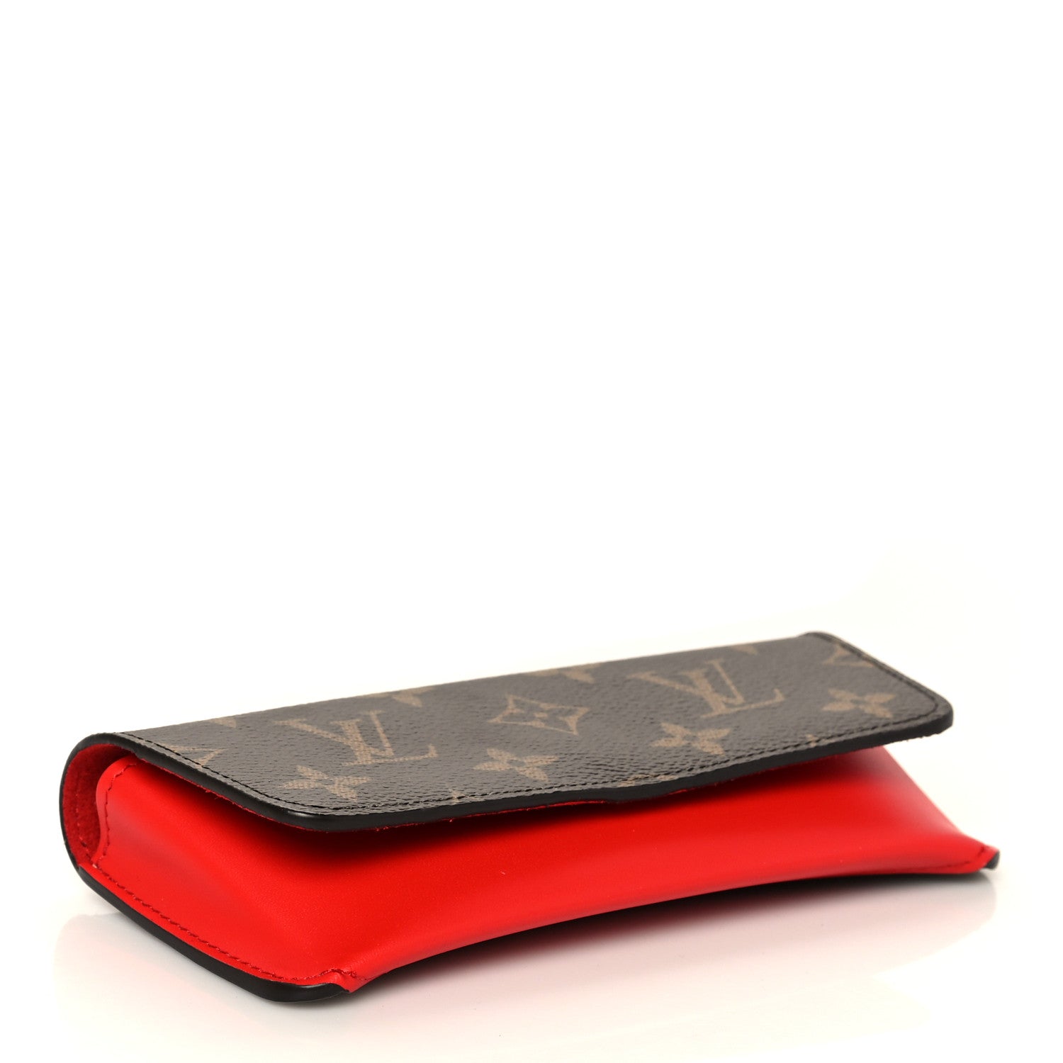 Louis Vuitton Monogram Woody Glasses Case Rouge 4 of 9