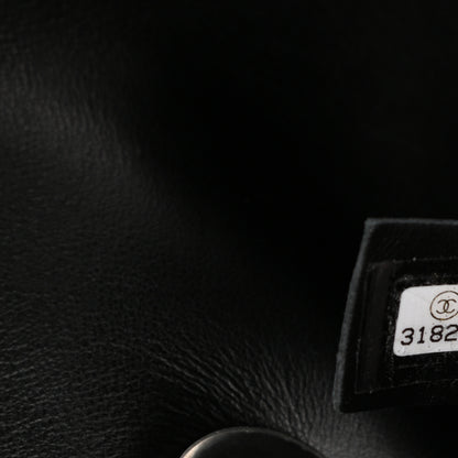Chanel Calfskin Quilted CC Uniform Flap Belt Bag Black 7 of 11