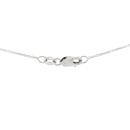 Roberto Coin 18K White Gold Diamond Tiny Treasures Hope Pendant Necklace 4 of 4