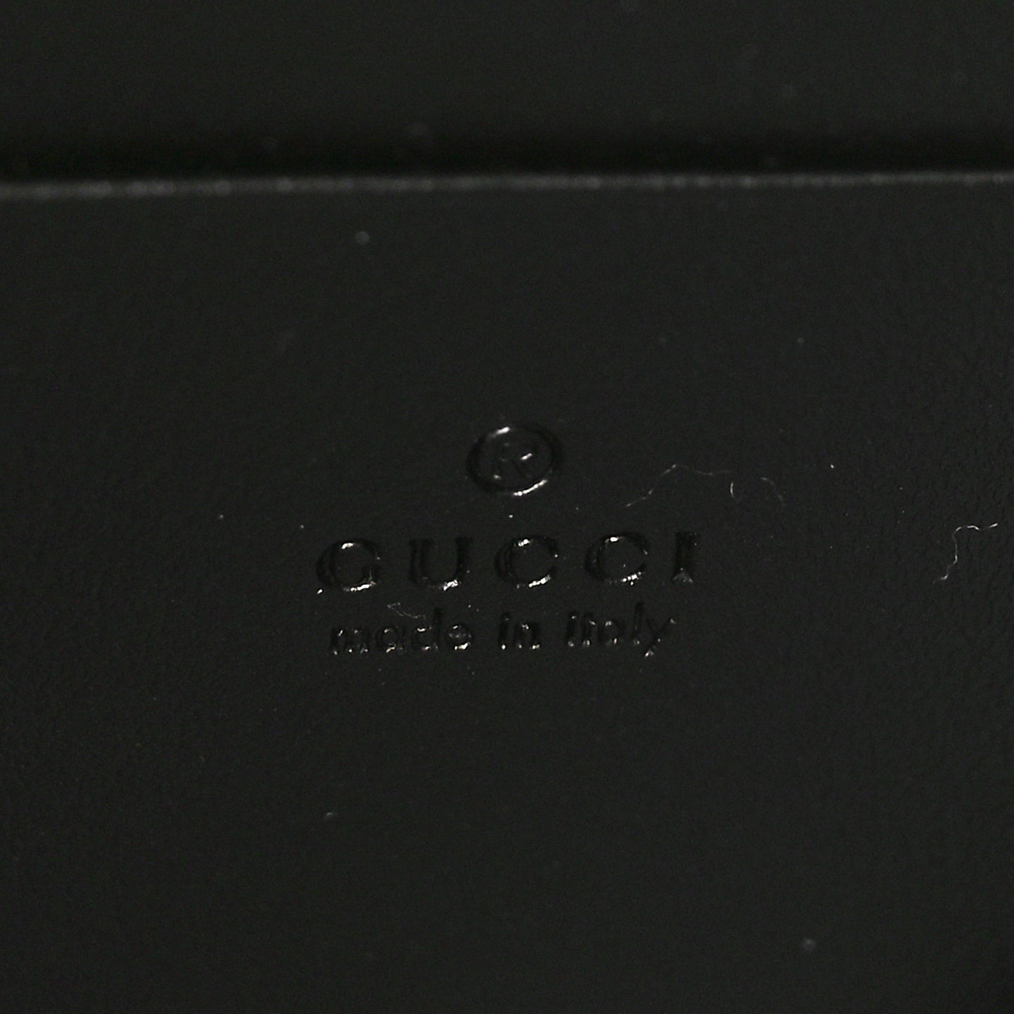 Calfskin Matelasse Aria GG Marmont Chain Wallet Black