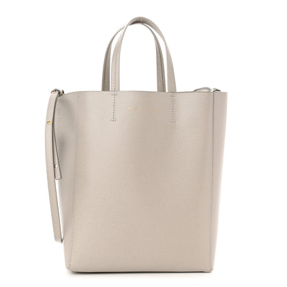 Celine Grained Calfskin Small Vertical Cabas Clay 1 of 10