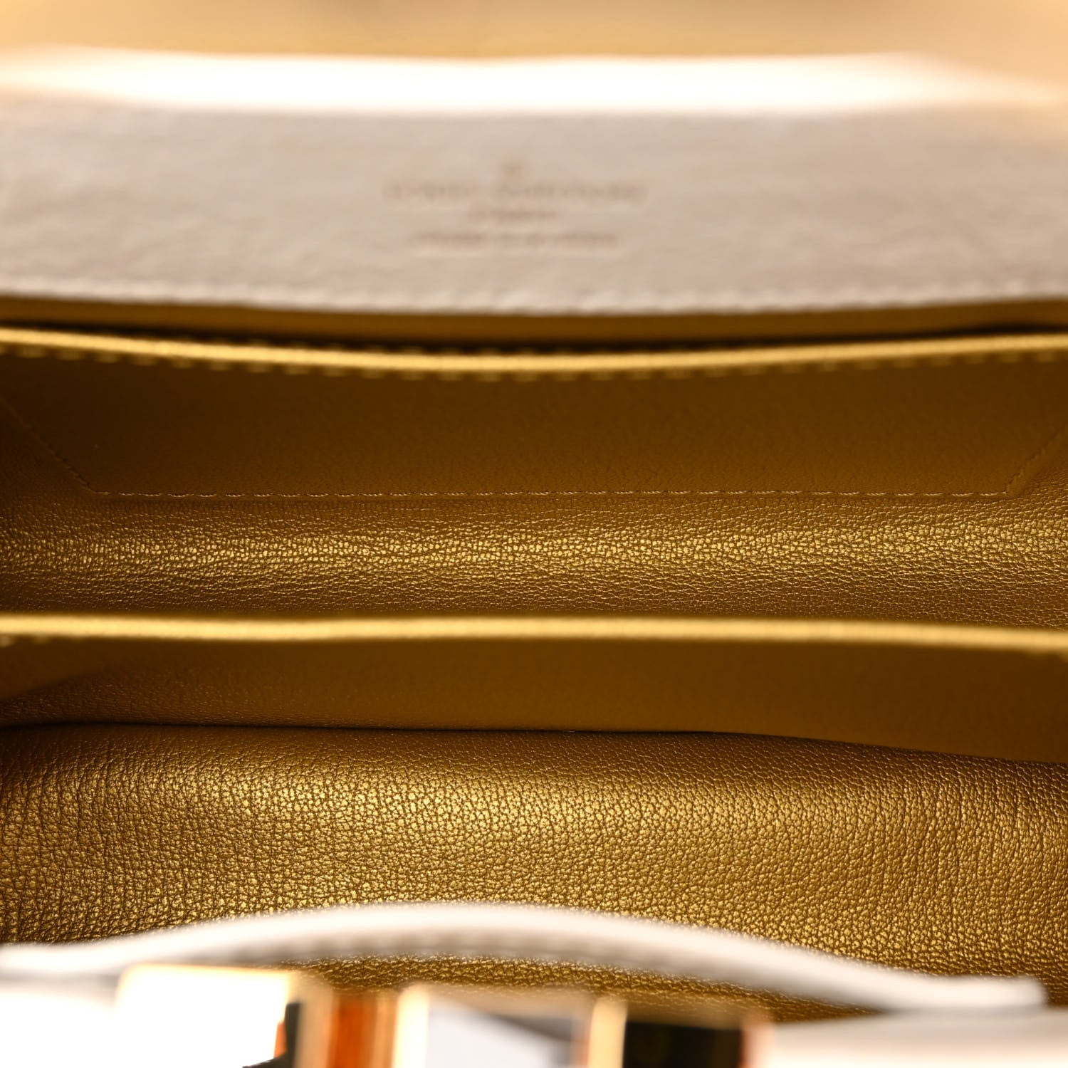 Louis Vuitton Ostrich Capucines Mini White 5 of 10