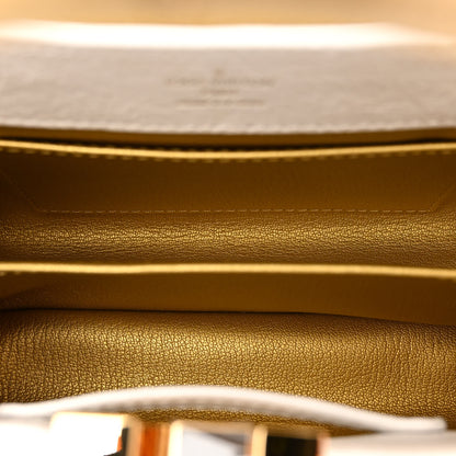 Louis Vuitton Ostrich Capucines Mini White 5 of 10