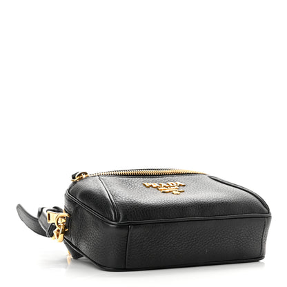 Prada Vitello Daino Belt Bag Black 4 of 10