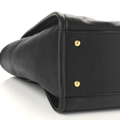 Chanel Calfskin Small Deauville Tote Black 9 of 11