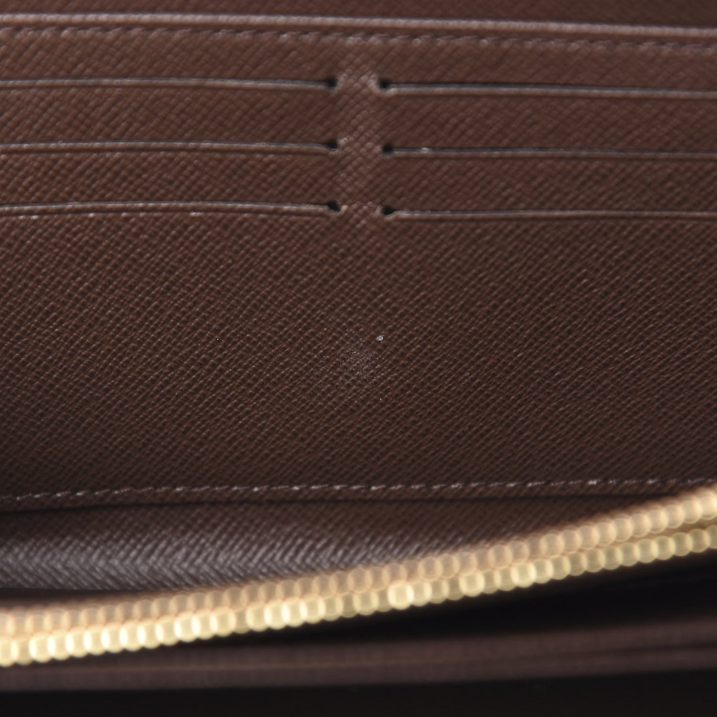 Damier Ebene Zippy Wallet