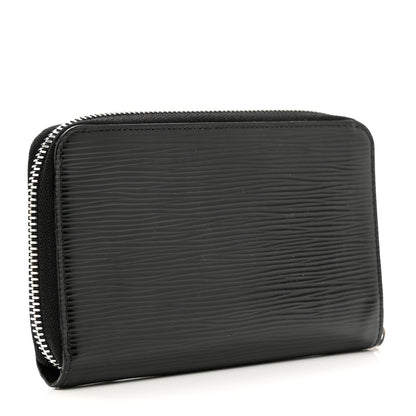 Louis Vuitton Epi Zippy Compact Wallet Black 3 of 6