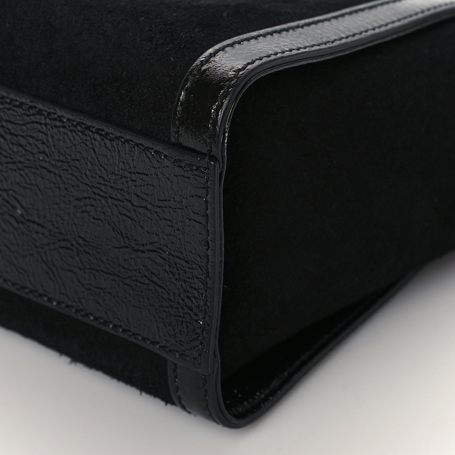 Gucci Suede Patent GG Web Small Ophidia Tote Bag Black 11 of 11