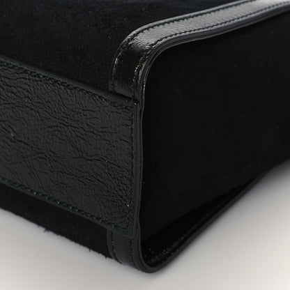 Gucci Suede Patent GG Web Small Ophidia Tote Bag Black 11 of 11