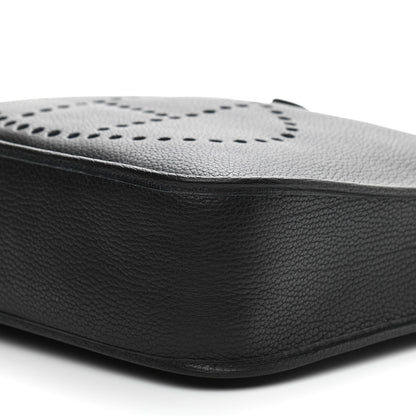 Hermes Taurillon Clemence Evelyne III GM Black 10 of 10