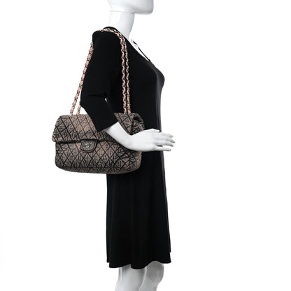 Chanel Denim Quilted Denimpression Flap Rose Clair 2 of 10