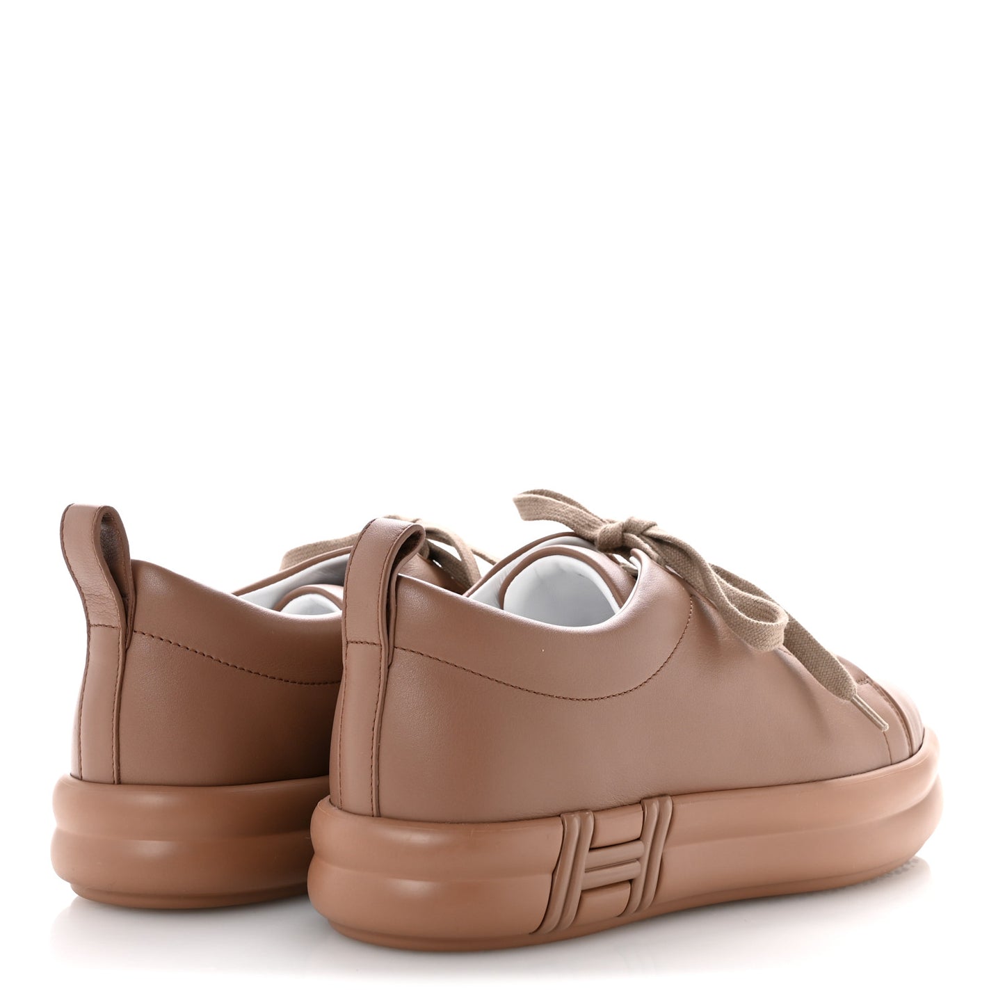 Calfskin Womens Happy Sneakers 39 Rose Perle