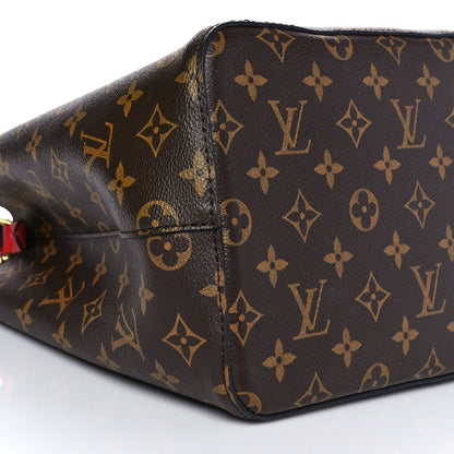 Louis Vuitton Monogram Braided Neonoe Coquelicot 8 of 9