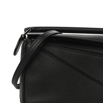 Loewe Calfskin Mini Puzzle Bag Black 7 of 10