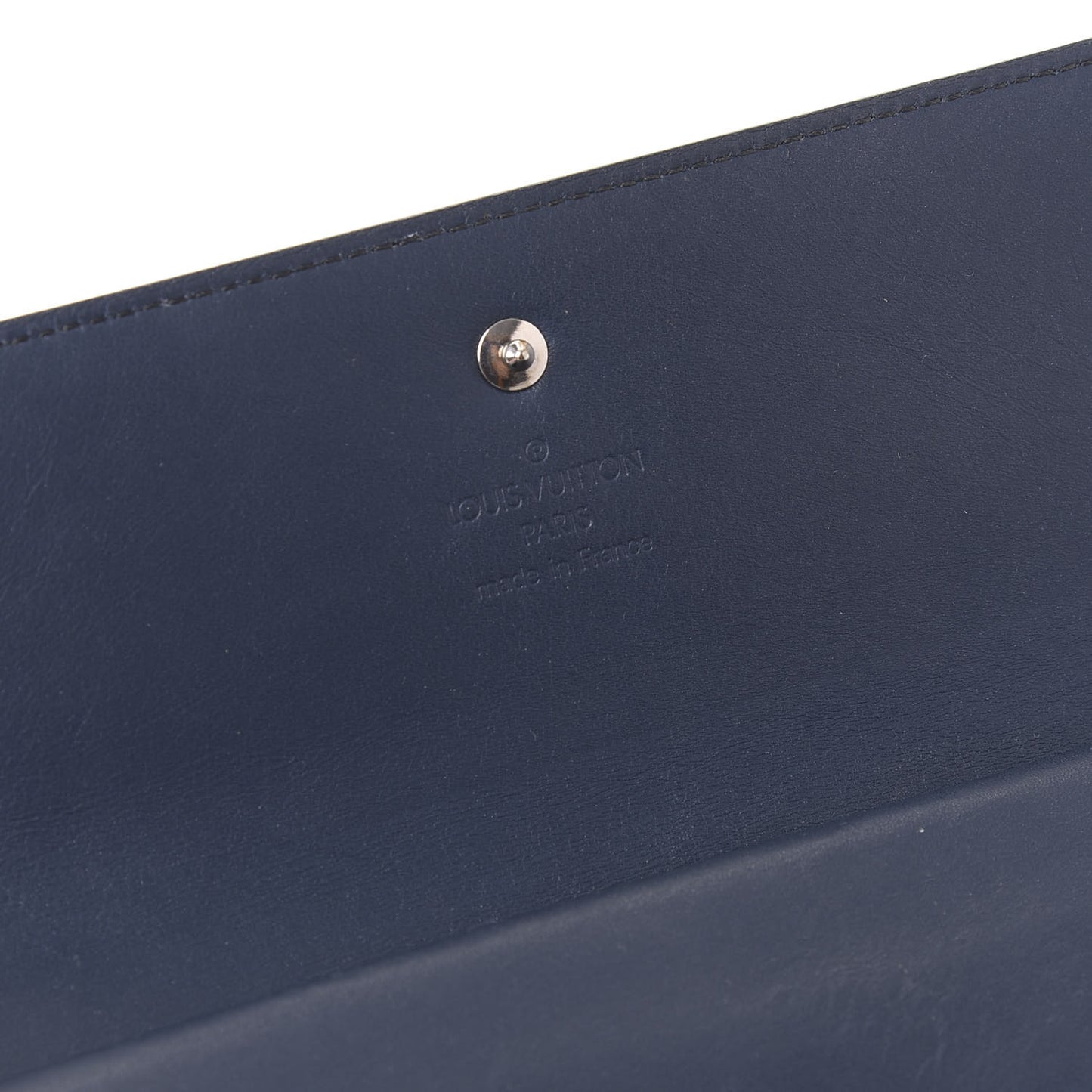 Mat Monogram Porte Tresor International Wallet Blue