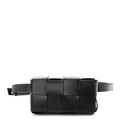 Bottega Veneta Nappa Maxi Intreccio The Belt Cassette Bag Black 1 of 9