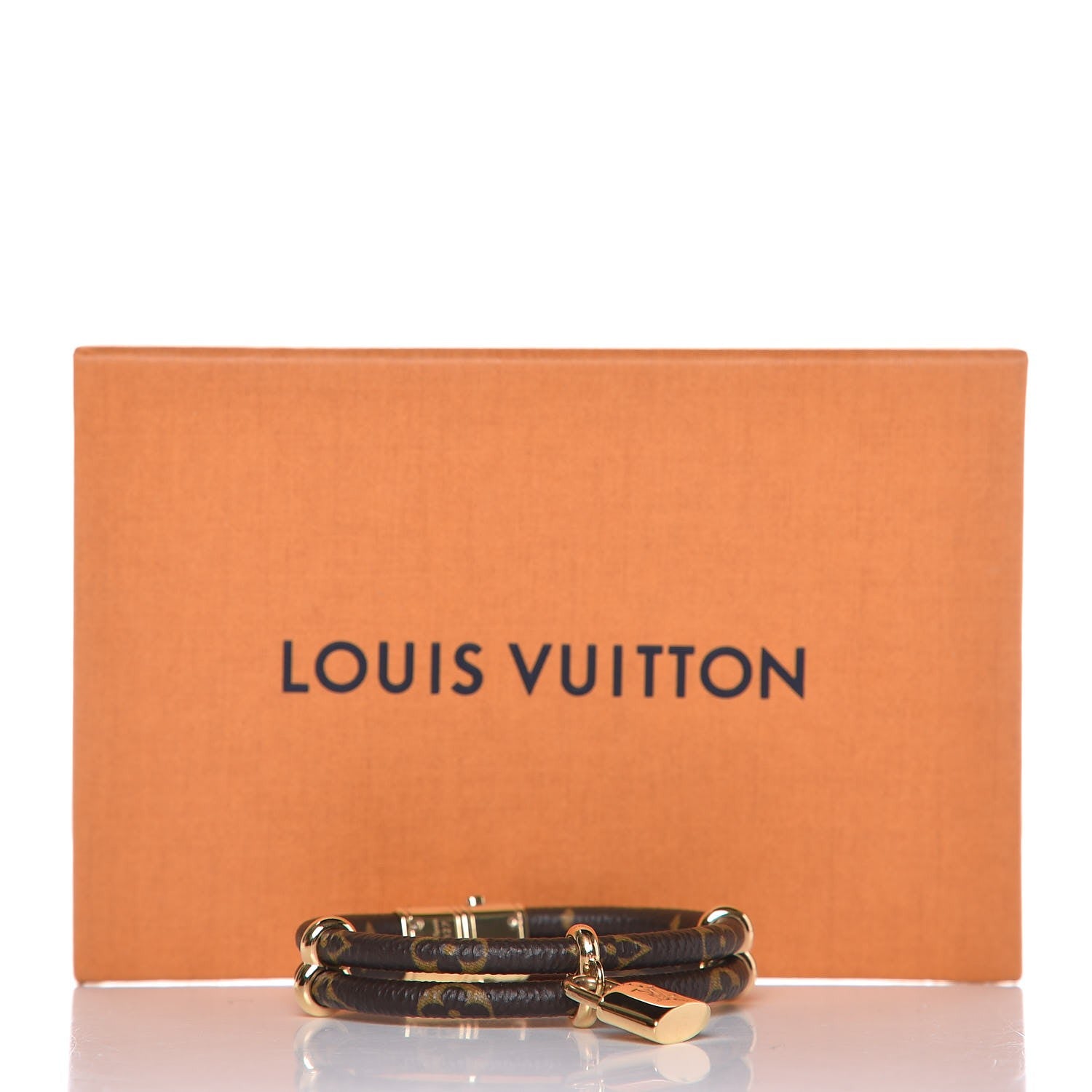 Louis Vuitton Monogram Keep It Twice Bracelet 17 6 of 6