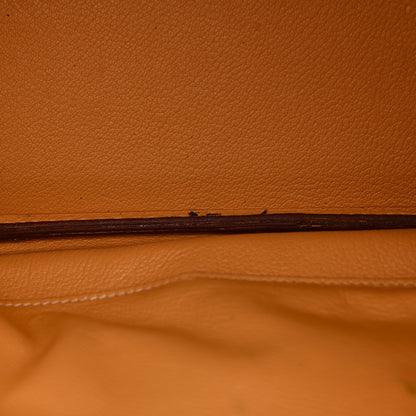 Hermes Taurillon Clemence HAC Birkin 32 Natural Sable 12 of 24
