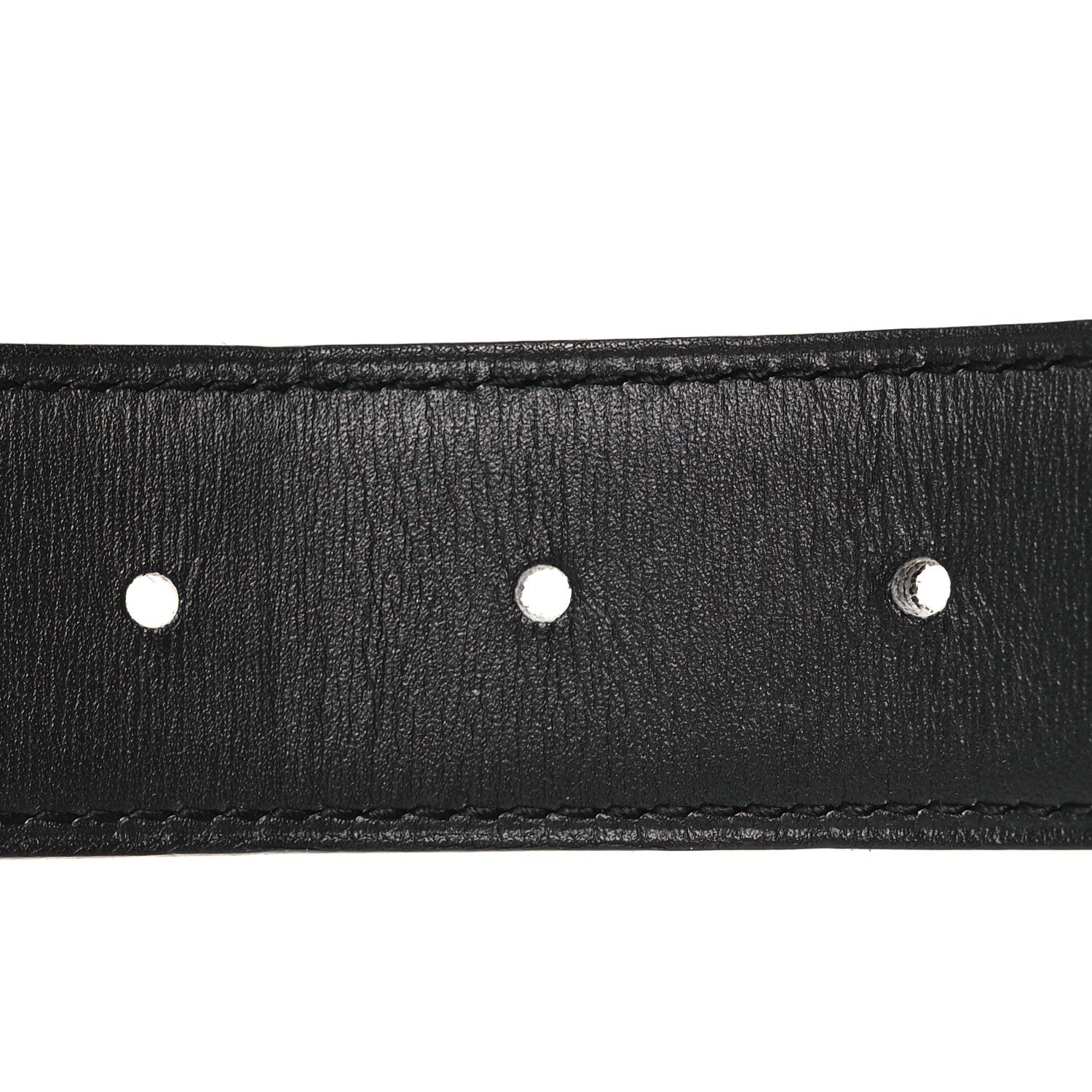 Hermes Swift Epsom 24mm Belt Strap 80 Black Etoupe 4 of 8