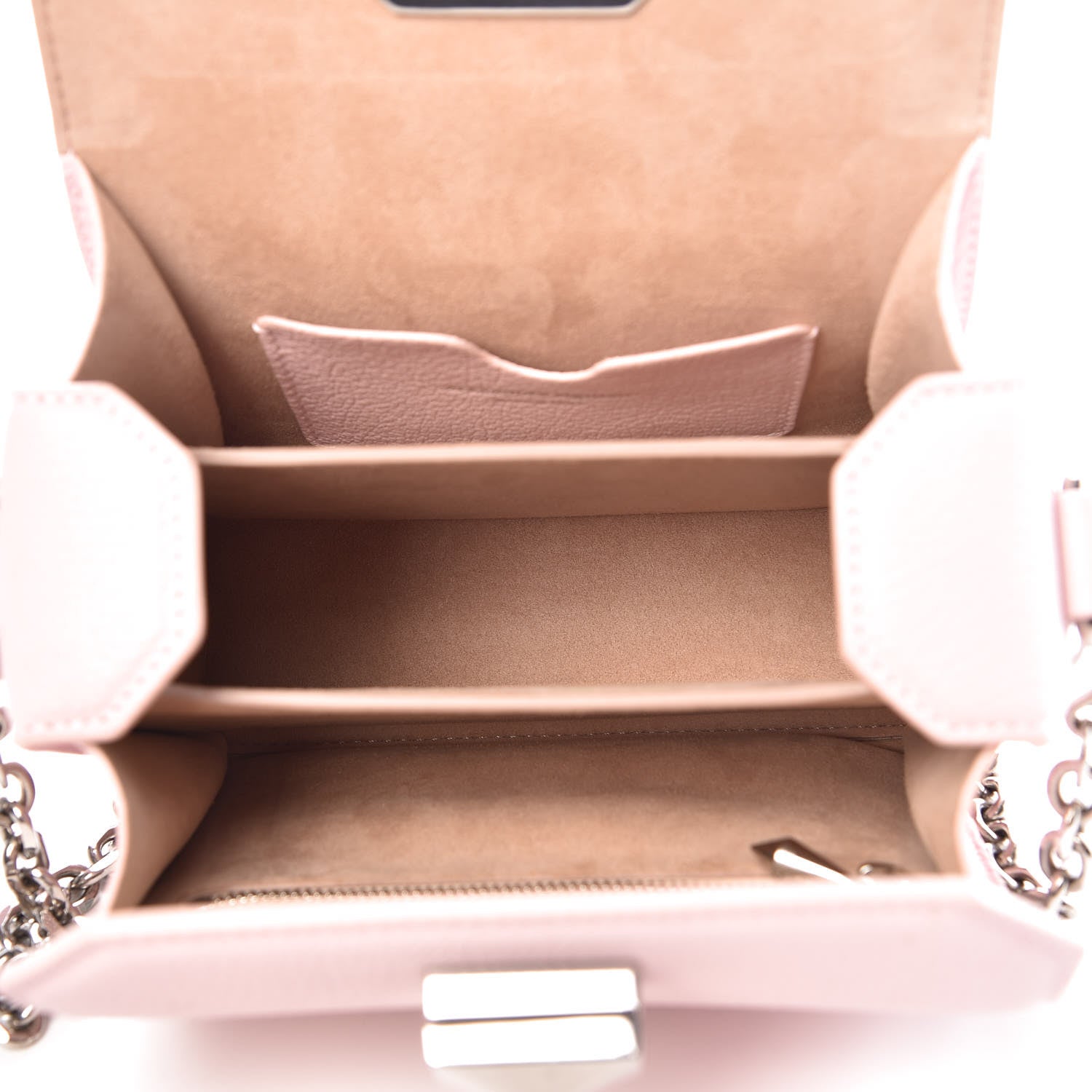 Alexander McQueen Calfskin Box Shoulder Bag 16 Baby Pink 5 of 13