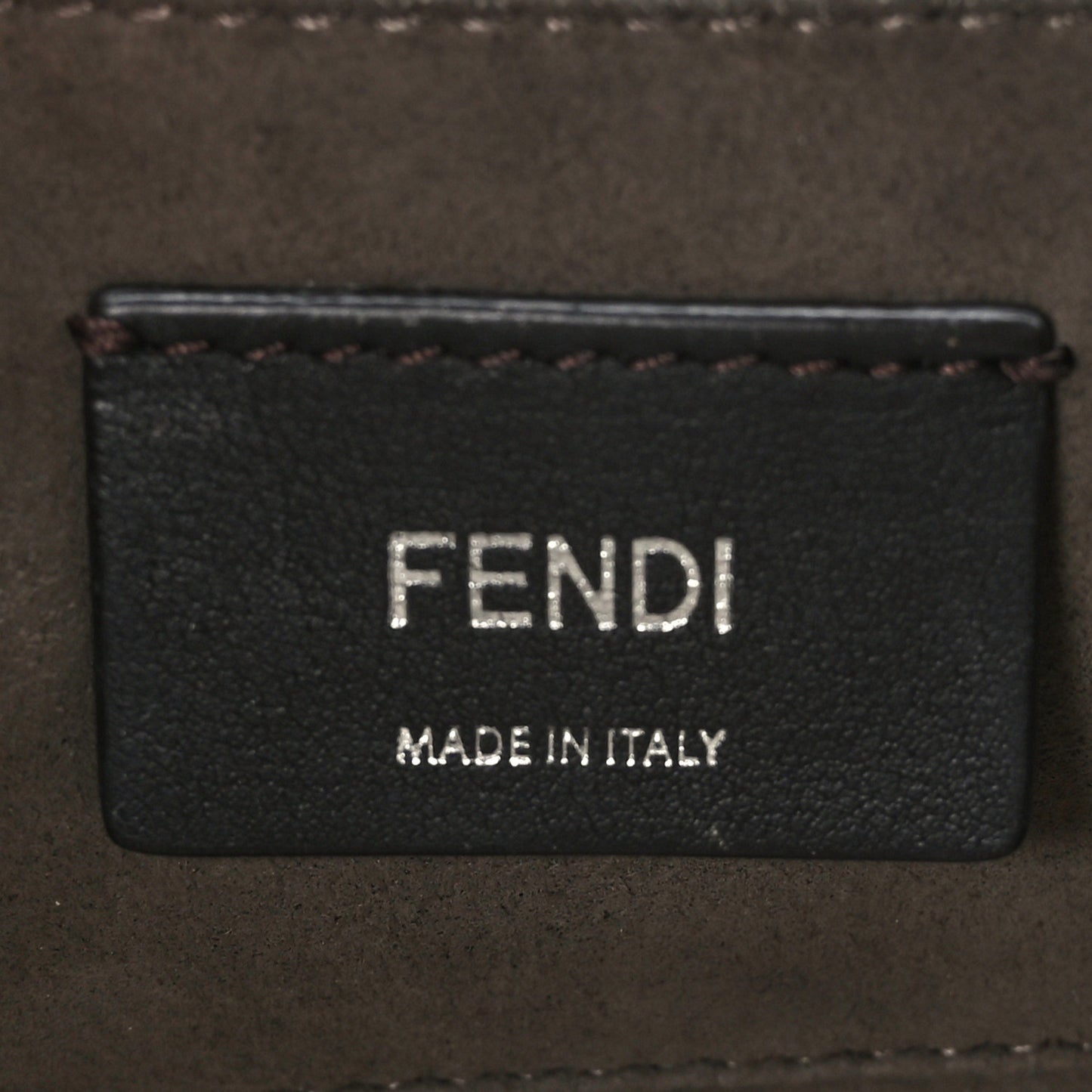 Vitello Century Opaco F is Fendi Small Kan I Shoulder Bag Black