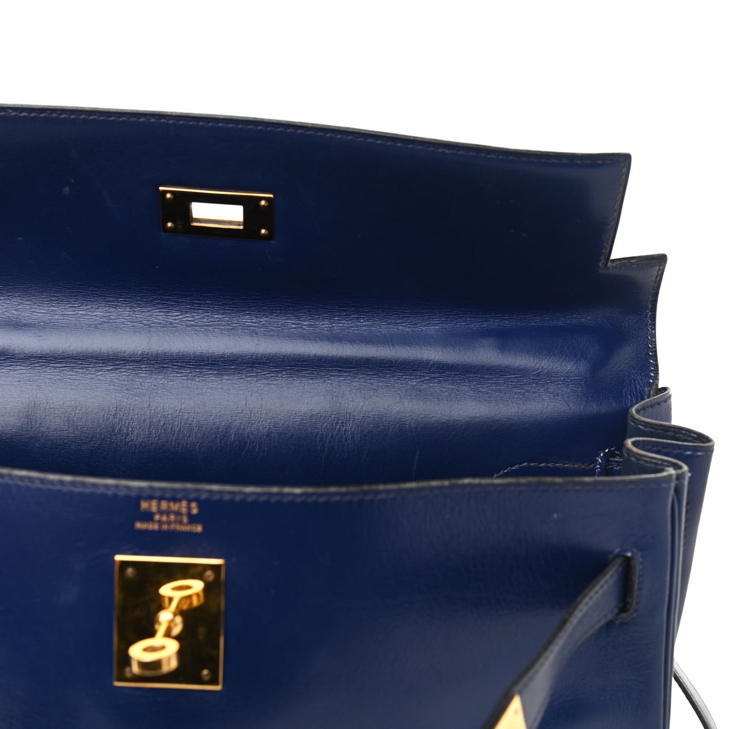 Box Kelly Retourne 32 Bleu Saphir