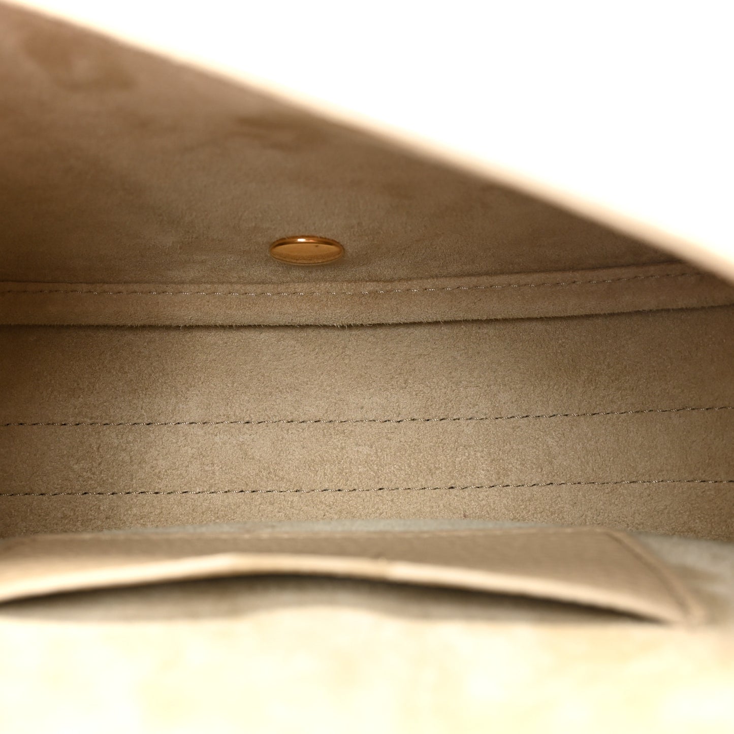 Grained Calfskin Medium Bobby Flap Beige