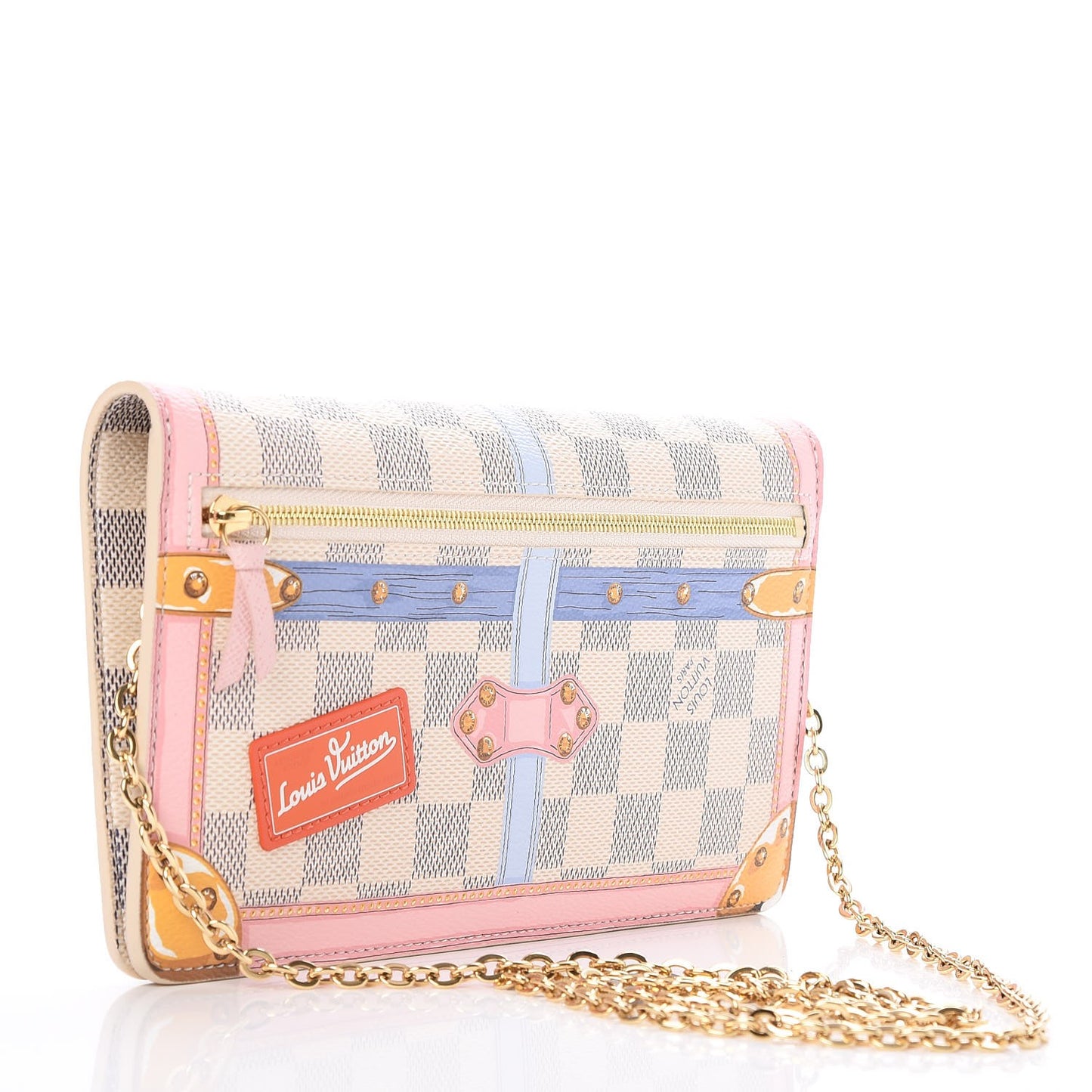 Damier Azur Summer Trunks Pochette Weekend