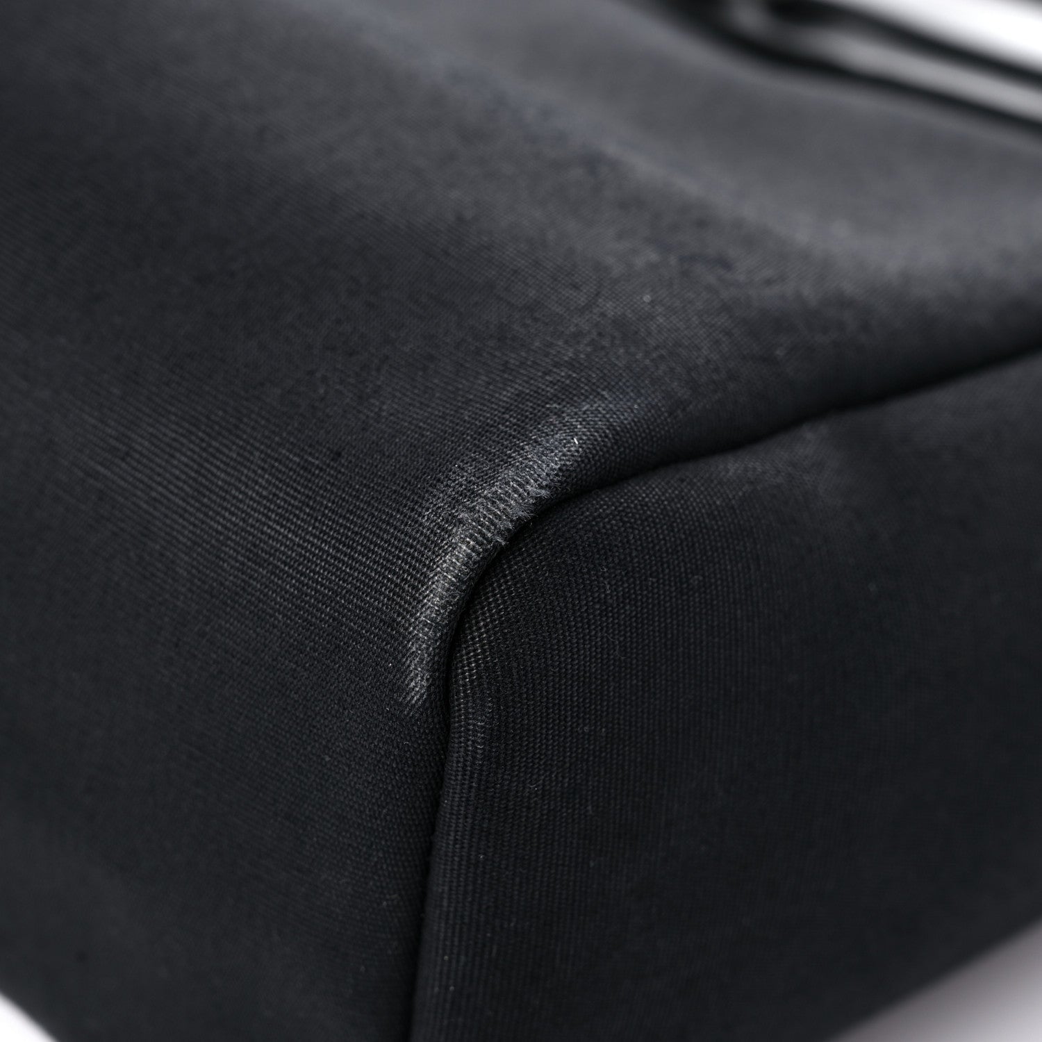 Hermes Toile Vache Calfskin Herbag 30 PM Black 11 of 18