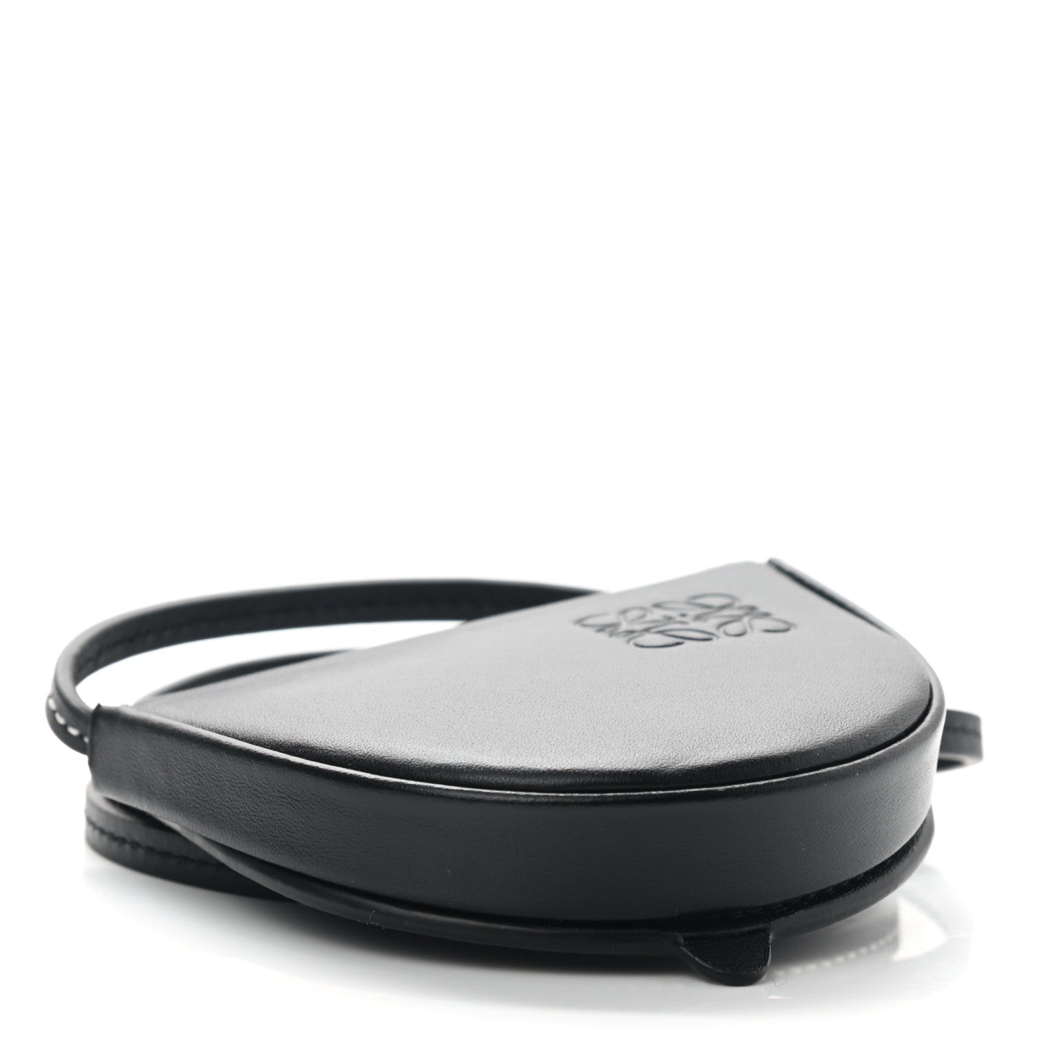 Loewe Soft Calfskin Mini Heel Pouch Black 5 of 12