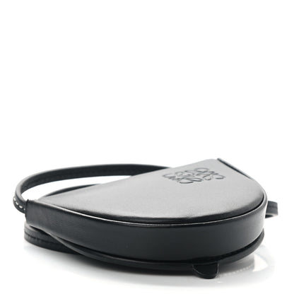 Loewe Soft Calfskin Mini Heel Pouch Black 5 of 12