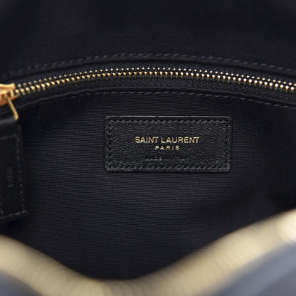 Saint Laurent Calfskin Matelasse Joan Camera Bag Black 8 of 10