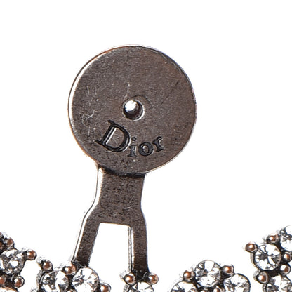 Christian Dior Palladium Crystal J'adior Earrings 4 of 4