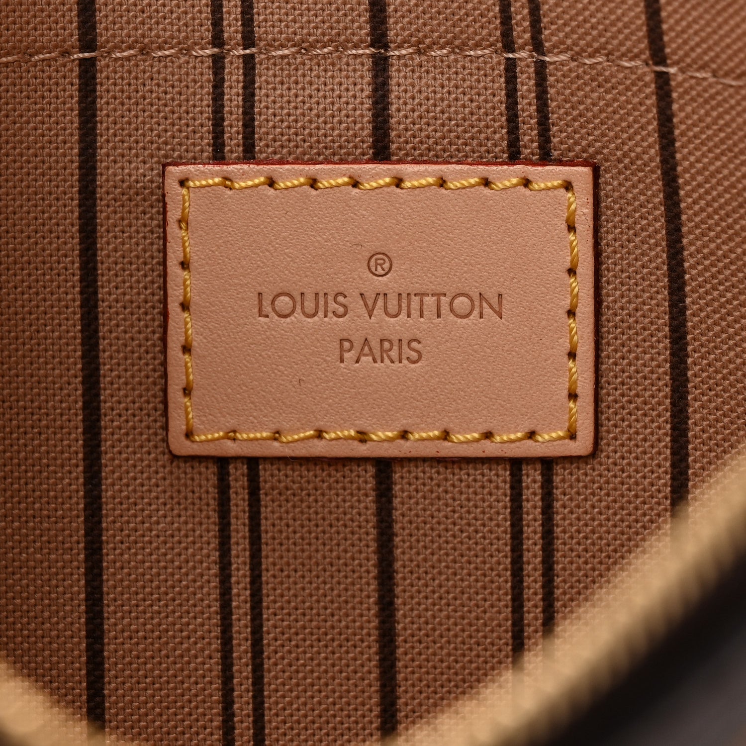 Louis Vuitton Monogram Neverfull MM GM Pochette 6 of 6