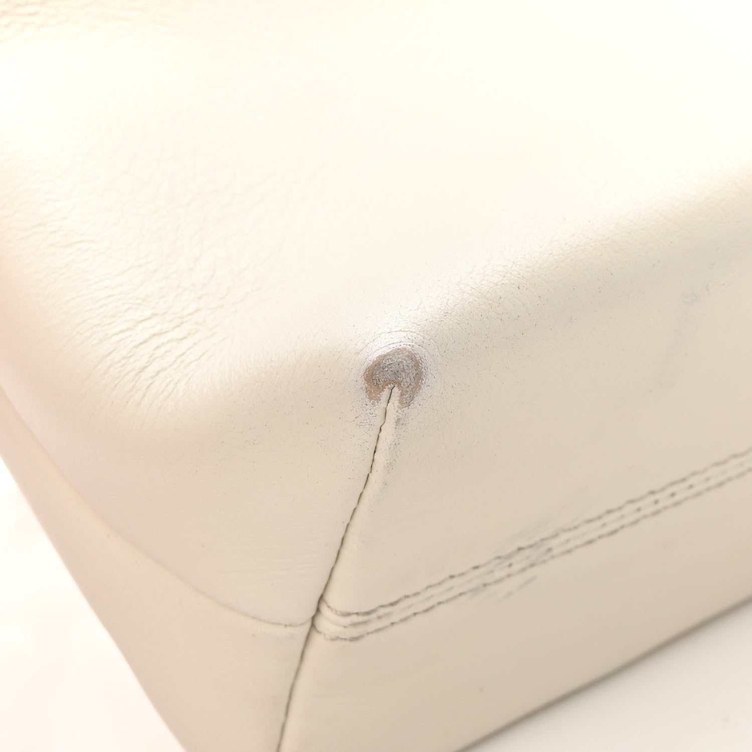 Tom Ford Calfskin Mini Label Shoulder Bag White 11 of 15