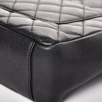 Chanel Caviar Petit Shopping Tote PST Black 13 of 14