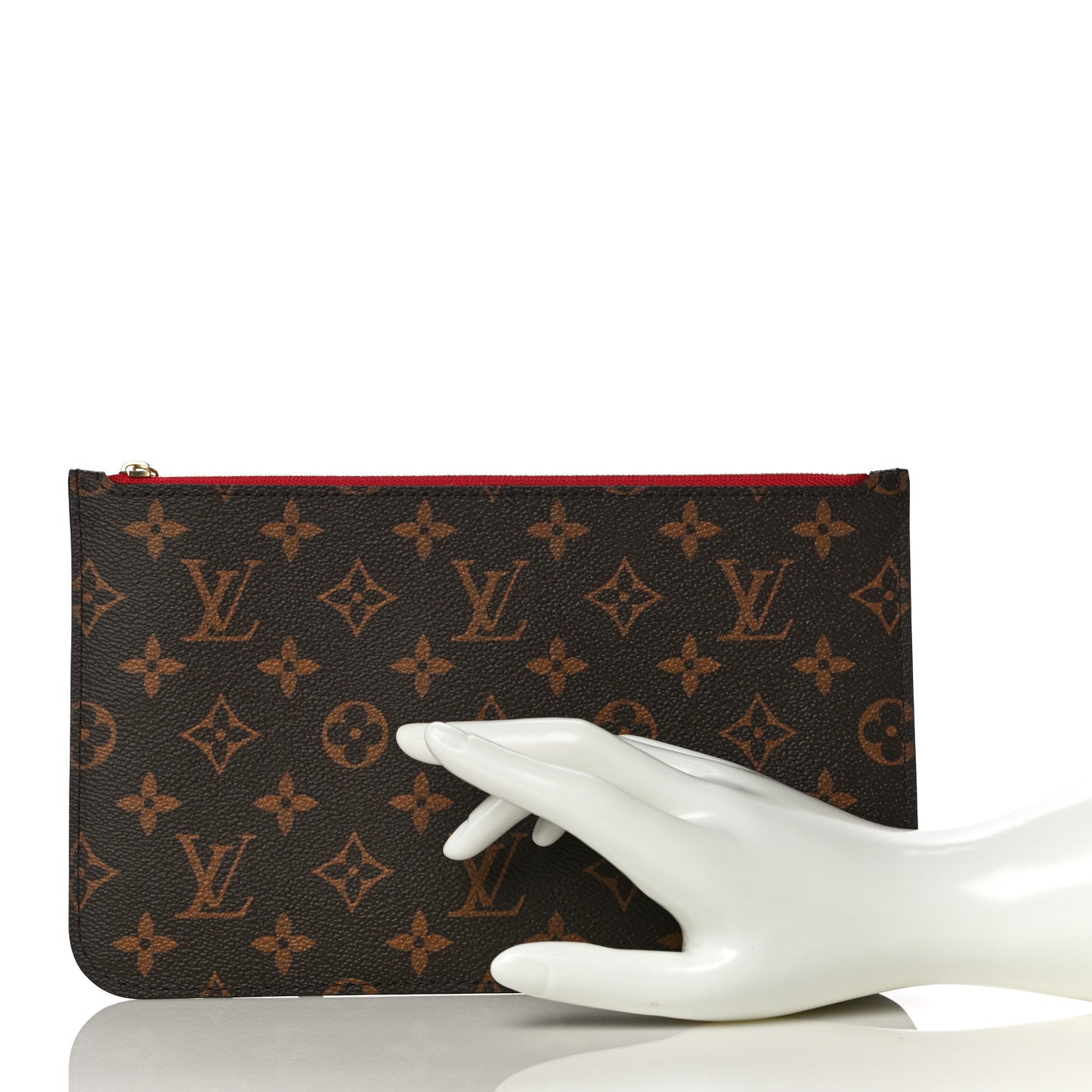Monogram Neverfull MM GM Pochette Cherry