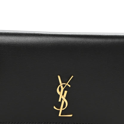 Saint Laurent Smooth Calfskin Monogram Phone Holder Crossbody Black 13 of 19