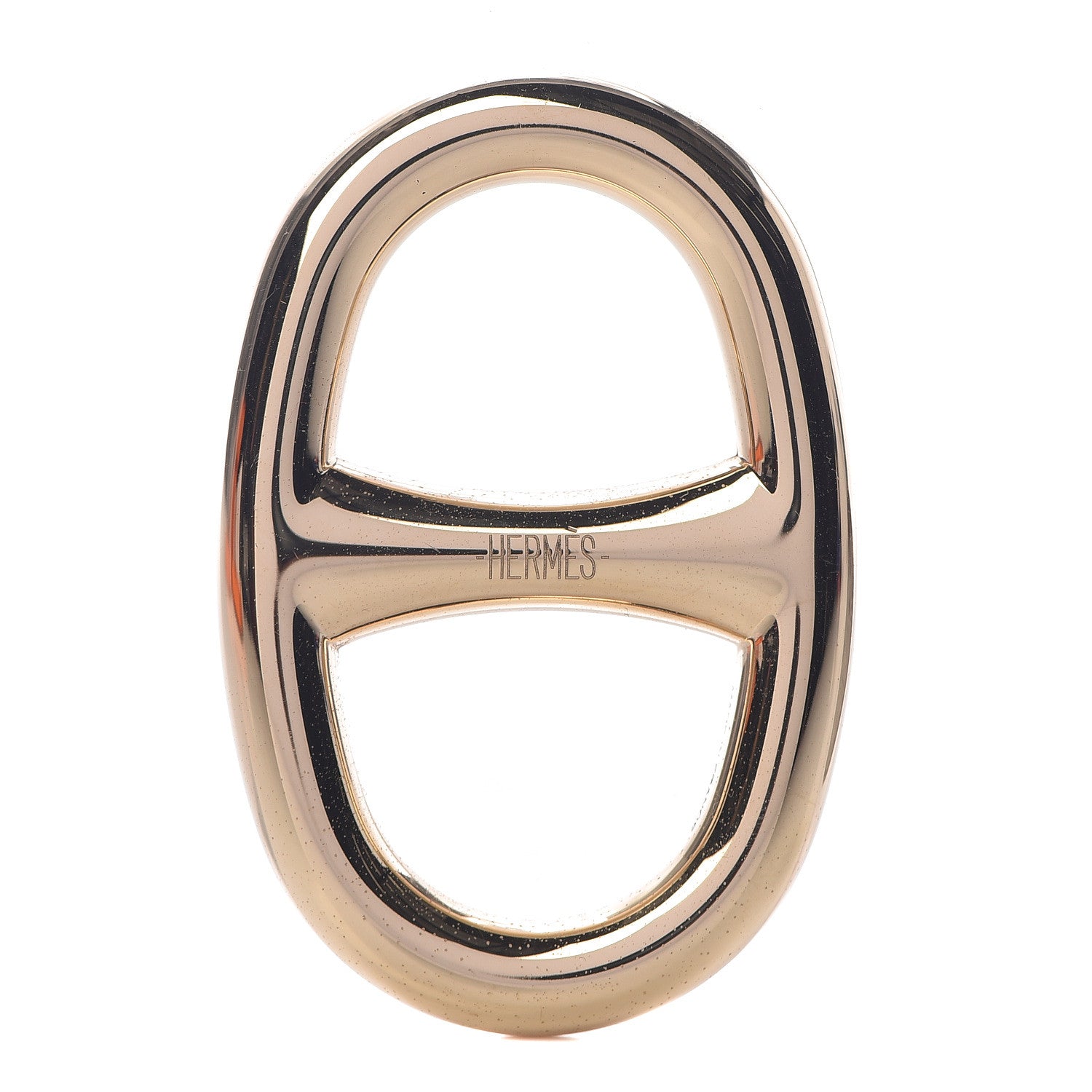Hermes Permabrass Chaine D'Ancre Scarf Ring 1 of 5