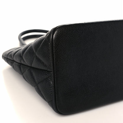 Chanel Caviar Quilted Medallion Tote Black 8 of 9