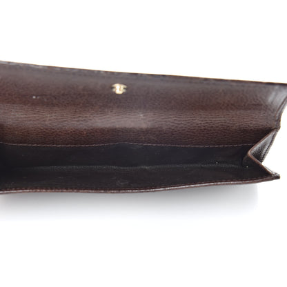 Gucci Guccissima Signoria Continental Wallet Dark Brown 5 of 15