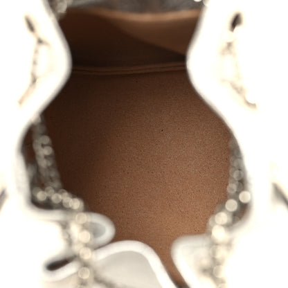 Jimmy Choo Metallic Nappa Micro Bon Bon Bag Silver 5 of 9
