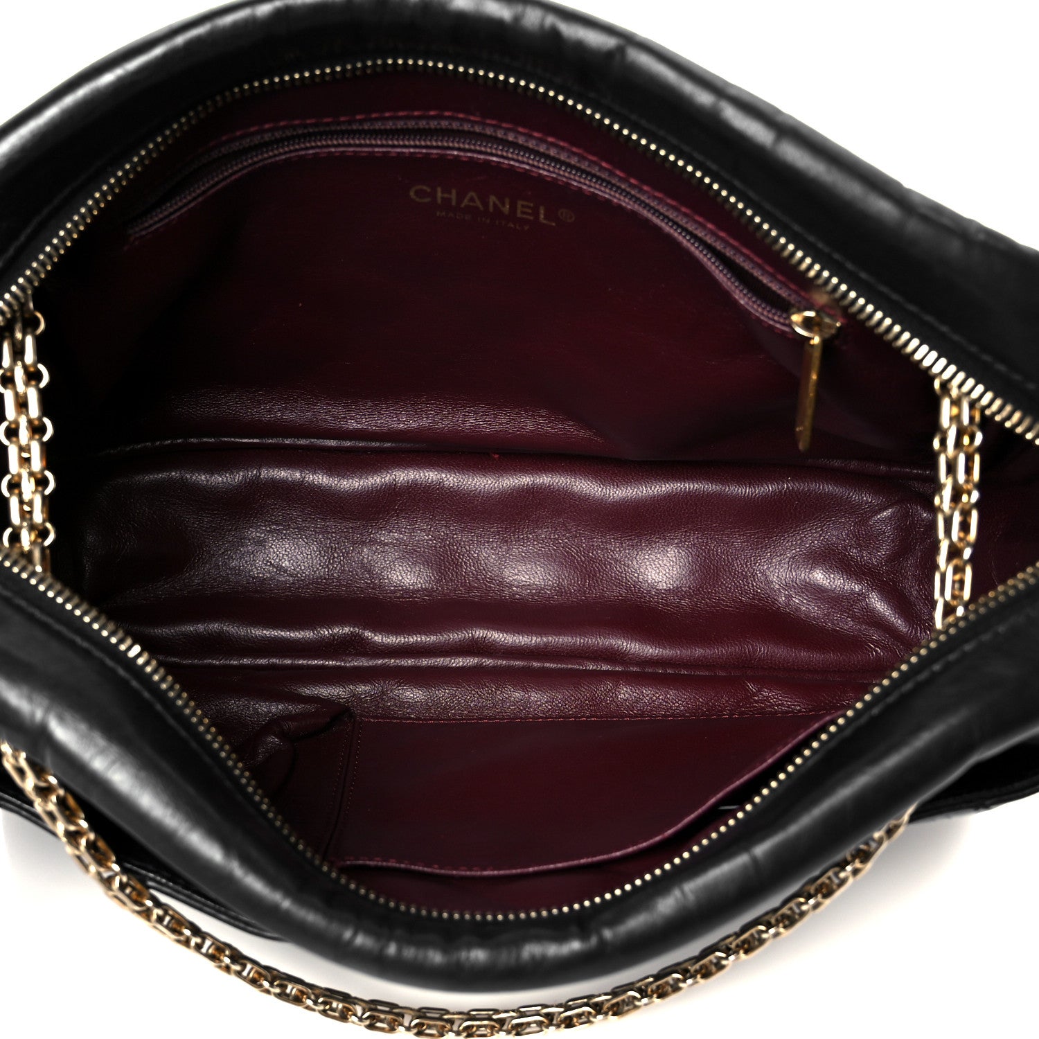 Chanel Aged Calfskin Quilted Medium Reissue Camera Case Black 5 of 10