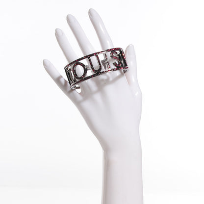 Louis Vuitton Swarovski Crystal 1001 Nuits Nights Bracelet Amarante 2 of 4
