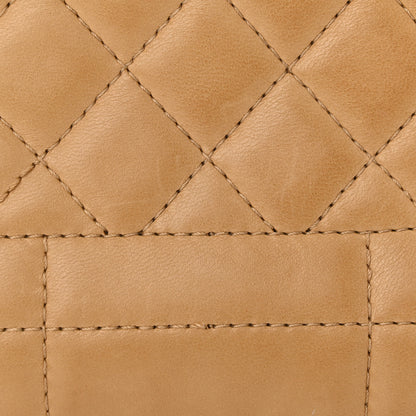 Chanel Lambskin Quilted Messenger Flap Beige 19 of 19