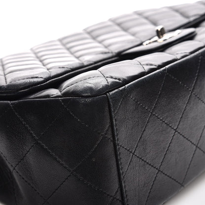 Chanel Lambskin Quilted Maxi Single Flap Black 10 of 16