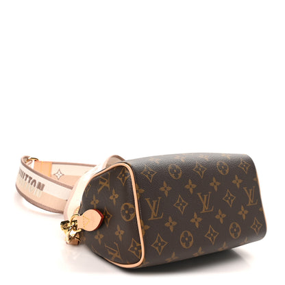 Louis Vuitton Monogram Speedy Bandouliere 20 Beige 3 of 8