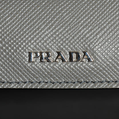 Prada Saffiano Cuir Medium Double Handle Tote Marmo 7 of 9