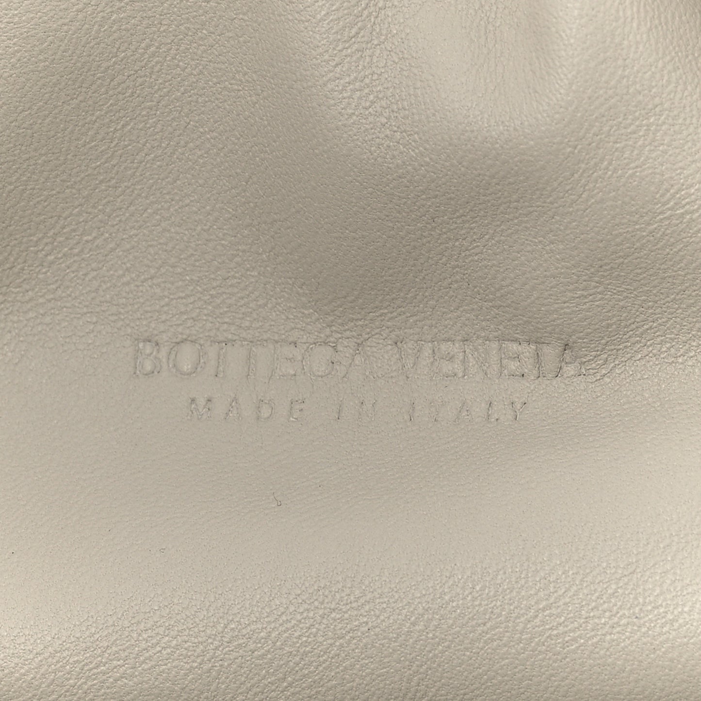 Metallic Crinkled Lambskin The Pouch Oversized Clutch Oro