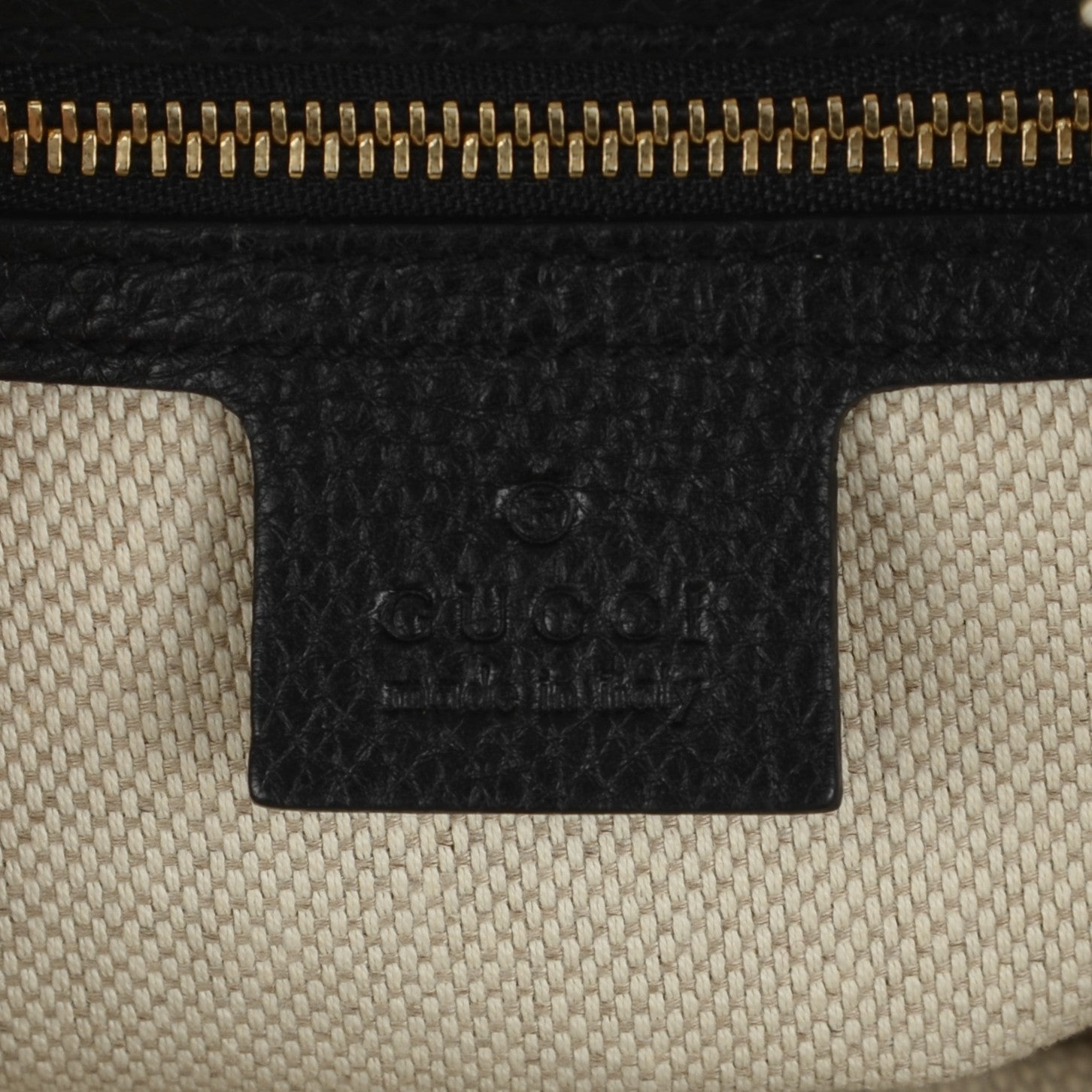 Gucci Pebbled Calfskin Small Soho Bowler Black 6 of 7